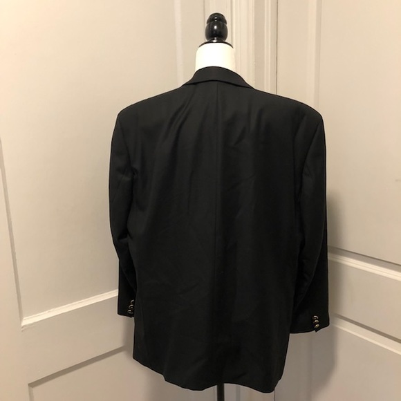 Mens Classic Black blazer made by Baumler - Picture 2 of 9